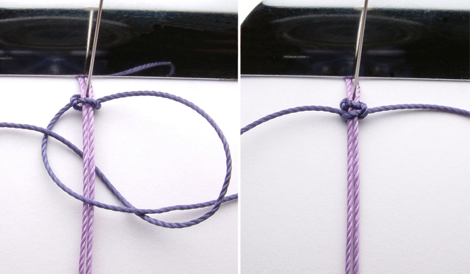 easy macrame bracelet tutorial - smitten by a knot